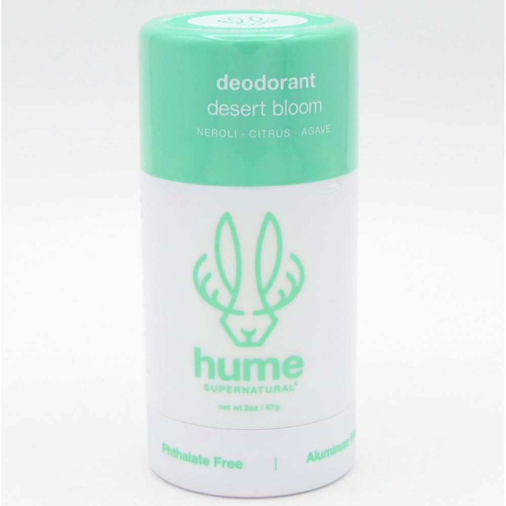 Hume Supernatural Desert Bloom Deodorant Unisex 2 oz Plant Powered Aluminum Free